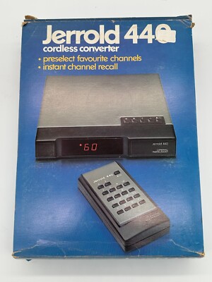 General Instrument Jerrold 440 Cordless Converter -  New (Open Box)