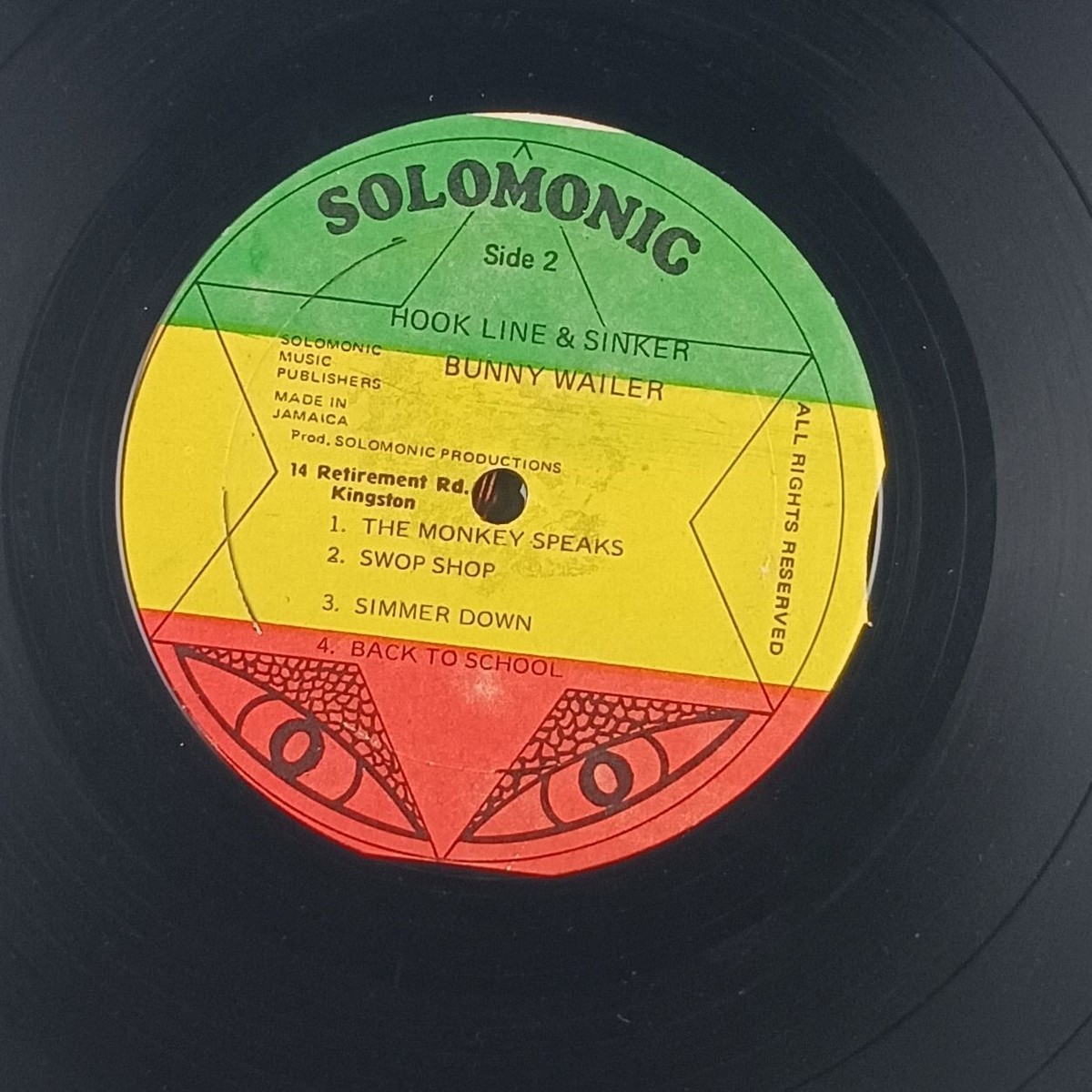 Bunny Wailer – Hook Line & Sinker (Solomonic – SMP008) | eBay