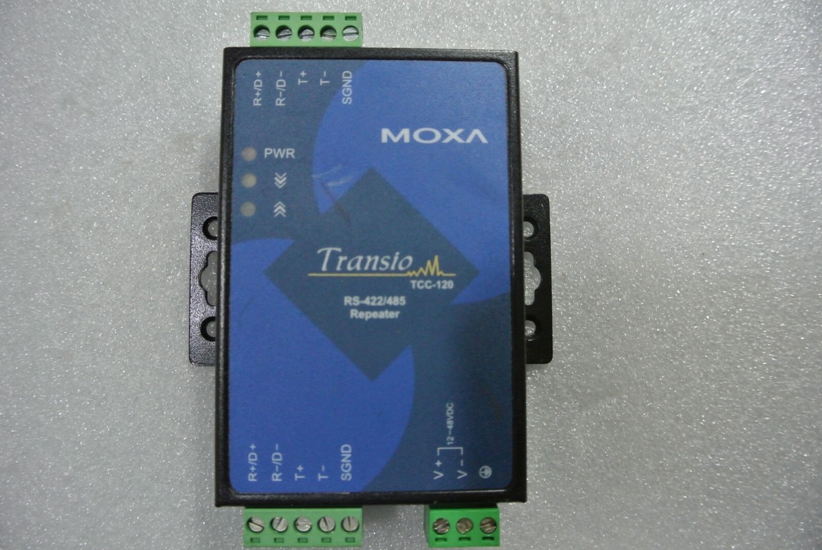 MOXA TRANSIO TCC-120 INDUSTRIAL RS-422/485 SERIAL CONVERTER