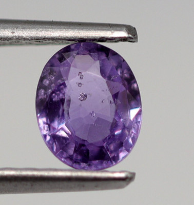 CERTIFIED 0.38 Ct Natural Purple Sapphire Loose Oval No Heat Small Setting Gem