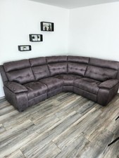 Sofa Couch Rundecke Ecksofa NAGELNEU