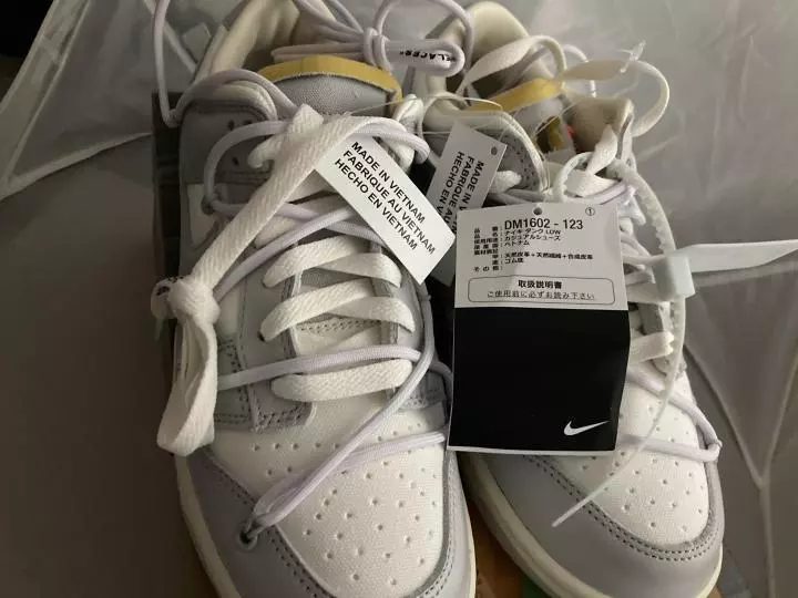 OFF-WHITE × NIKE DUNK LOW 1 OF 50 "49"