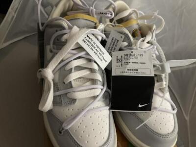 【新品未使用】NIKE×Off-White DUNK LOW Lot 49