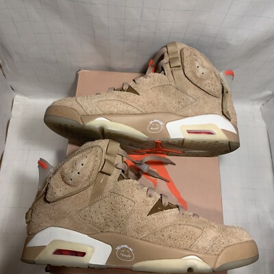 Size 11 - Jordan 6 Retro x Travis Scott Mid British Khaki
