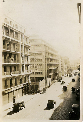 ALTES FOTO - VINTAGE SNAPSHOT - ALGER BOULEVARD BAUDIN AUTO TACOT - CAR