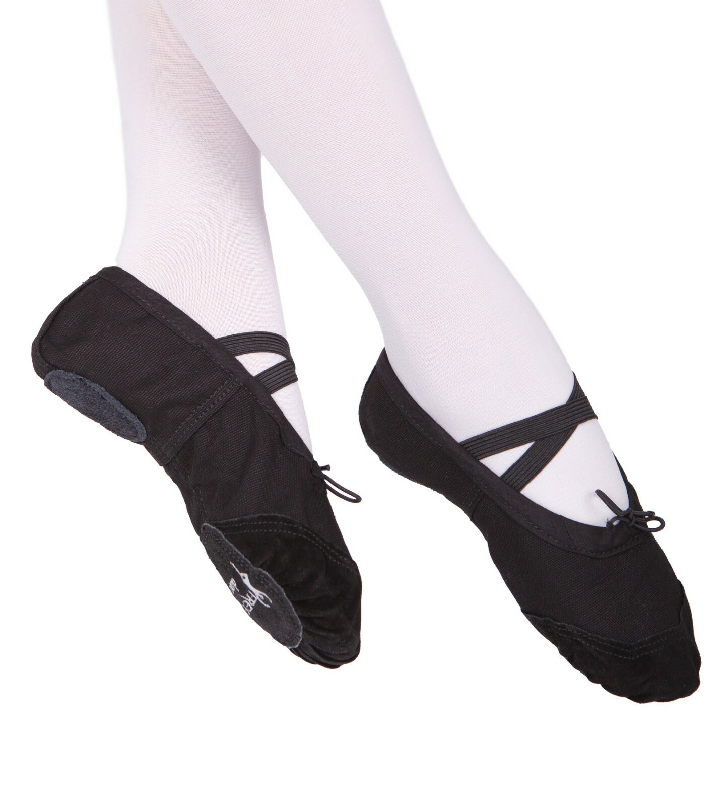 Ballettschuhe SCHWARZ Tanzschuche Ballet Ballettschläppchen Schuhe Tanz