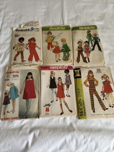 Lot of 22 Vintage Child / Toddler Patterns McCalls * Simplicity - Picture 6 of 6