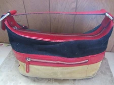 vintage Marc Jacobs Leather & Corduroy beautiful Handbag UNIQUE