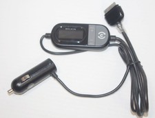 Belkin TuneCast Auto Live FM Transmitter Car Charger Audio F8Z498 for iPod