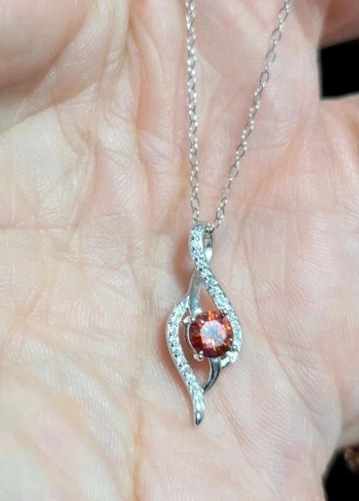 2Ct Round Cut Lab Created Red Ruby Solitaire 14K … - image 2