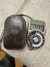 Vintage Antique Sangamo Weston selenium light meter. 1950s photography
