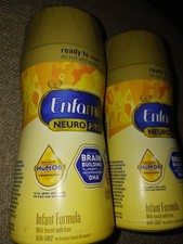 2x Enfamil Neuropro 8oz Brain Building Formula 11/2026. Sealed New.