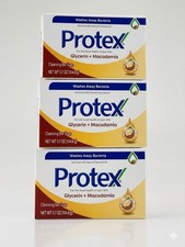 (3 Bars 3.7 oz.) Protex Macadamia Antibacteri...