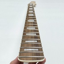 Maple Electric Guitar Neck,22 Frets, 25.5 Inch Scale Rosewood Fretboard,DIY