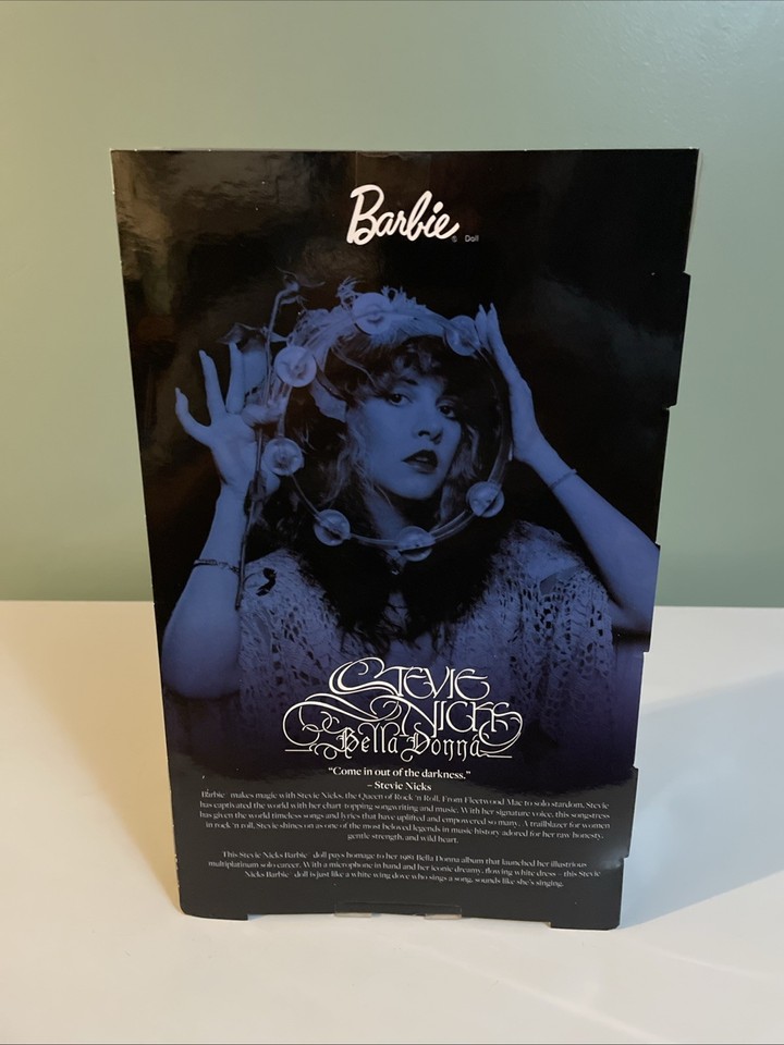 Barbie Stevie Nicks Bella Donna Doll - 2025 Collector Edition, White
