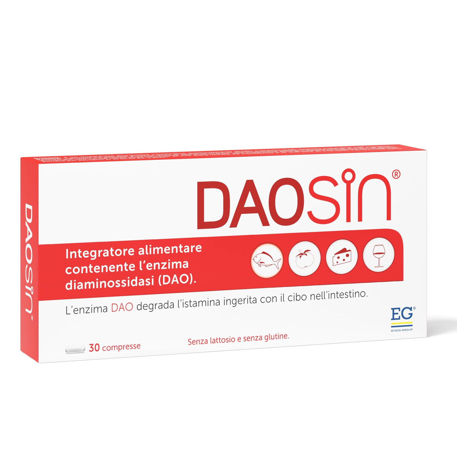 EG DAOSiN 30 Compresse: Trattamento Dietetico Carenza DAO e Istamina