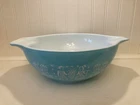 Vintage Pyrex Cinderella Amish Buttermilk Turquoise 444 Mixing Bowl 4 QT