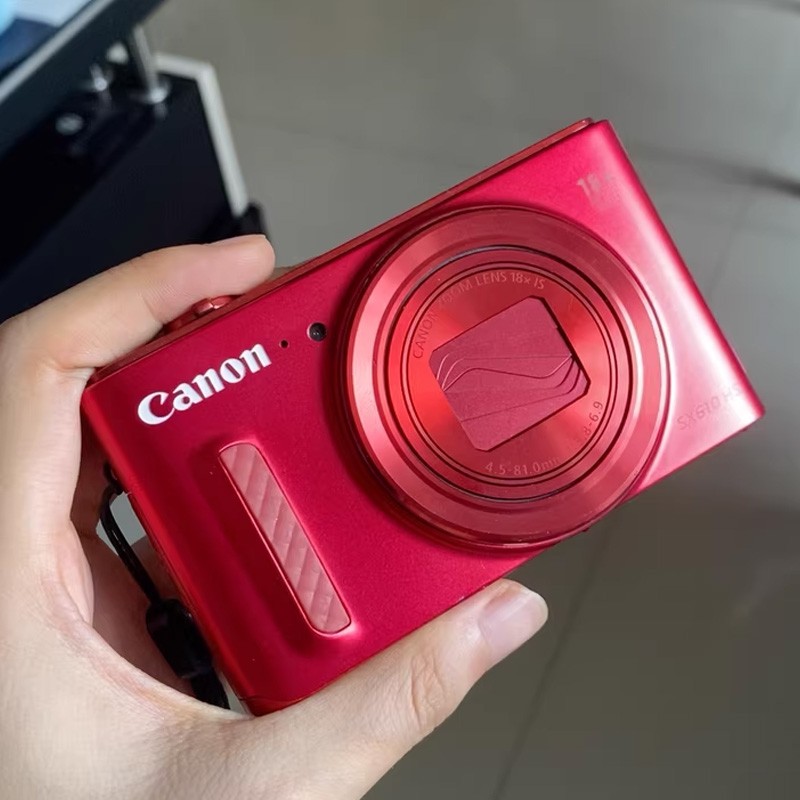 Canon PowerShot SX610 HS Digital Camera 20.2MP RED 4x Digital Zoom