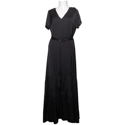 IKKS Women, Kleid, Größe: M, Grau, Polyester, Einfarbig, Satin, Damen #tXO