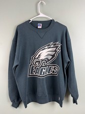 Vintage 90s Russell Athletic Philadelphia Eagles Crewneck Sweatshirt Large USA