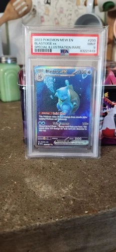 Blastoise ex 200/165 Sv: Scarlet & Violet 151 Holo PSA 9
