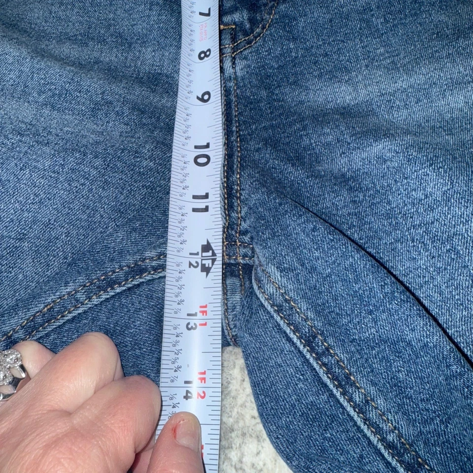 KUT from the Kloth Rachael Fab Ab Mom Jean High Rise Dark Wash Denim Size 14W - Image 2 of 4