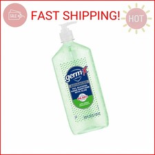Germ-X Advanced Hand Sanitizer with Aloe and Vitamin E, 1 Liter, Less Drying Moi