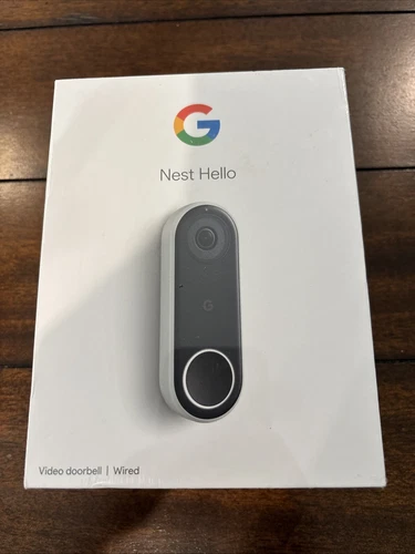 Brand New Sealed Google Nest Hello Wired Video Doorbell Model A0077 NC5100US