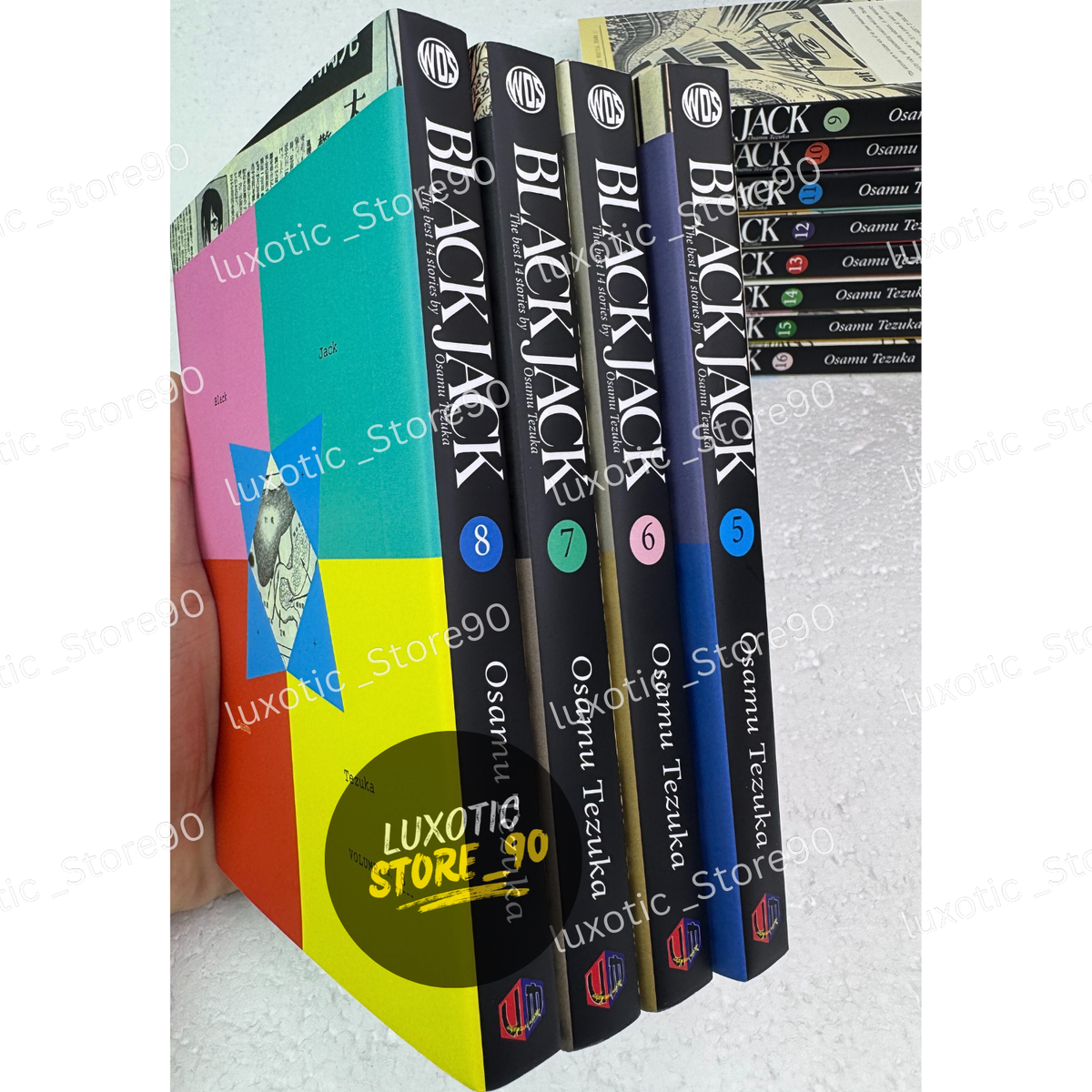 Black Jack Manga Volume 1-17 (End) Complete Set English Edition By