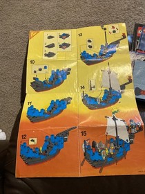 Lego Castle Sea Serpent (6057) Instruction Booklet Only