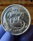 Elemetal Privateer Series “The Kraken” Ultra High Relief 2 Oz .999 Silver Round