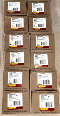 Square D HOM120PDF HomeLine Single Pole, 20A Dual Function Circuit Breaker - New