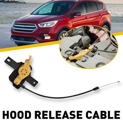 Hood Lock Latch Release Cable for 2013-2018 Ford Escape/2015-2018 Lincoln MKC N