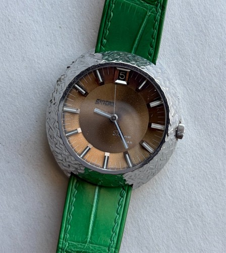 Enicar Sherpa Star - rare Vulcano finish - 1970s