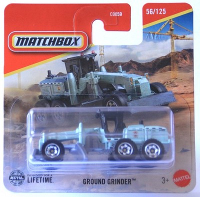 Matchbox Ground Grinder 56/125 National Parks Grün Baustellenfahrzeug OVP JBT23