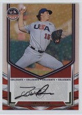 2025 Panini Stars and Stripes Holo Liam Peterson #NTS-LP Auto 0j81