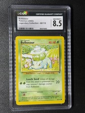Pokemon TCG - Bulbasaur - Legendary Collection - CGC 8.5