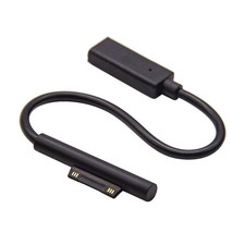 USB Type C DC Magnetic Plug Charging Cable For Microsoft Surface Pro 4 5 6 Go D