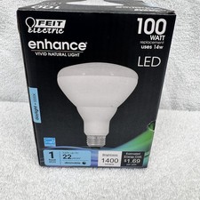 Feit BR30 E26 LED Bulb Daylight 5000k 14watt 1400 Lumens Dimmable 1 pk