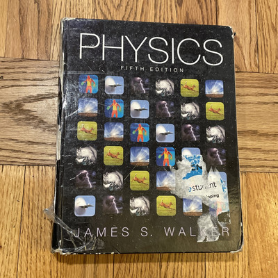 Physics 5th Edition Book James S Walker Textbook *read*