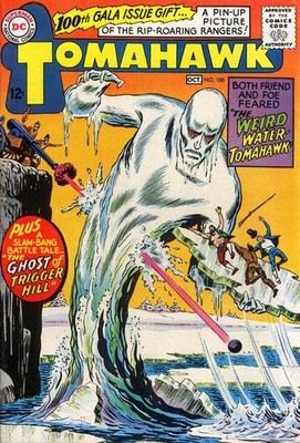 Tomahawk (1950) # 100 (4.0-VG) Weird Water-Tomahawk 1965