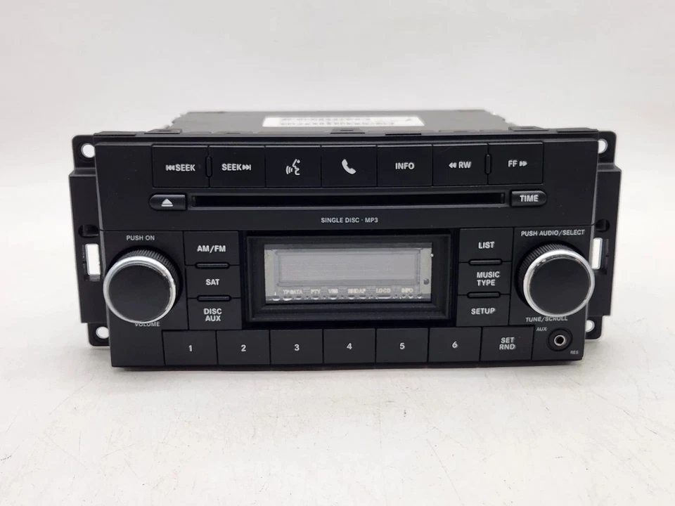 Jeep Liberty 2007-2010 receptor de pantalla de radio de audio ID RES OEM Foto 2 de 4