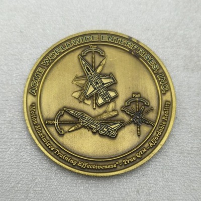 ACME Worldwide Enterprises,INC. F-16 Challenge Coin