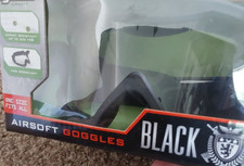 NEW BLACK OPS AIRSOFT GOGGLES   IGNITE AIRSOFT 260 DEGR FIELD OF VISION