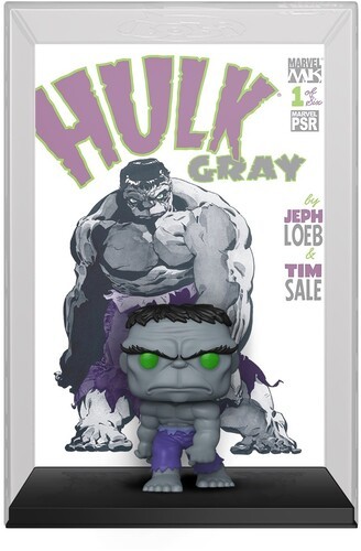 Funko POP! Comic Cover with Case: Marvel - Gray Hulk [New Toy] Vinyl Figure, C