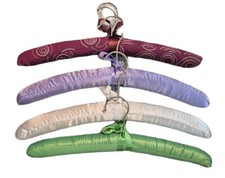 Satin Padded wBowsBridal,Sweater Dress Coat Hangers 4