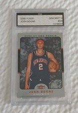  Josh Boone Rookie 2006 Fleer #226 New Jersey Nets  FGS GEM MINT 10