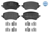 Meyle 025 262 7118 Bremsbelagsatz, Scheibenbremse FüR Ford