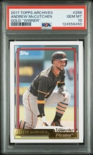 2017 TOPPS ARCHIVES GOLD 