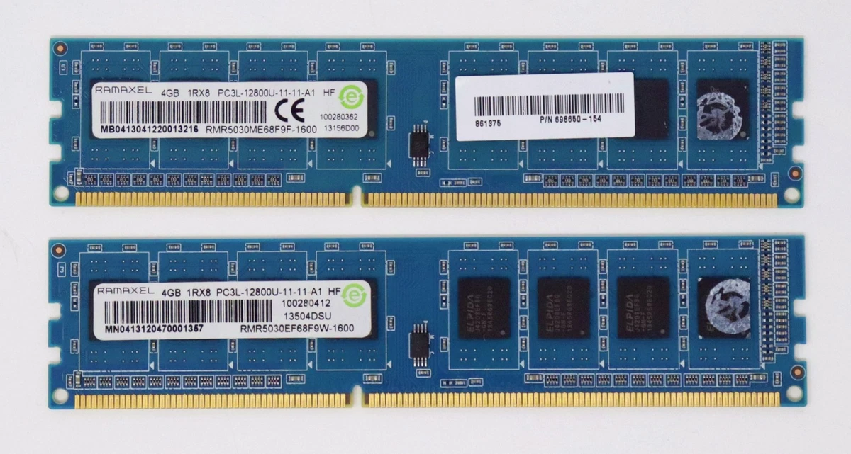 Ramaxel 4GB PC3-12800 DDR3-1600 Computer RAM for sale | eBay